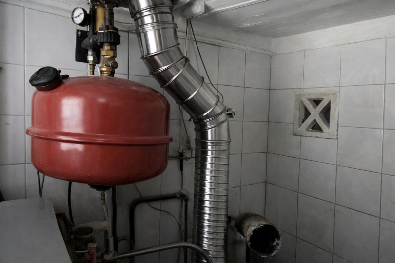 Tubage inox Flex liss après intervention Ramonéco