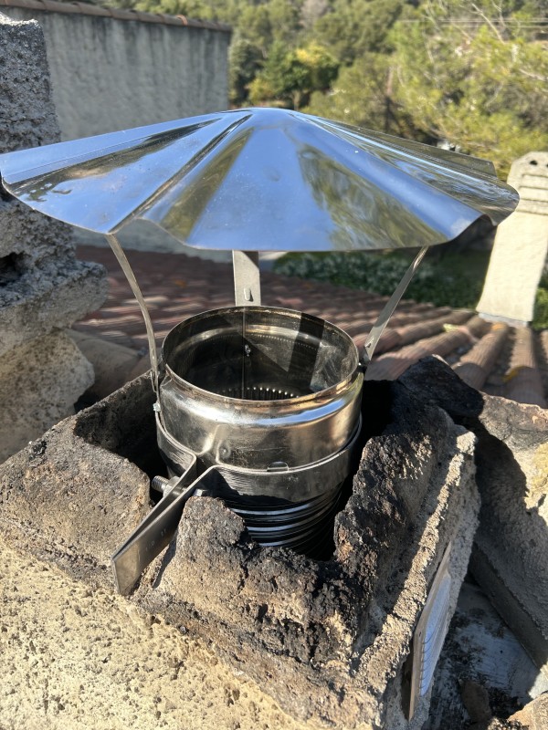 remise aux normes  conduit de fumée 